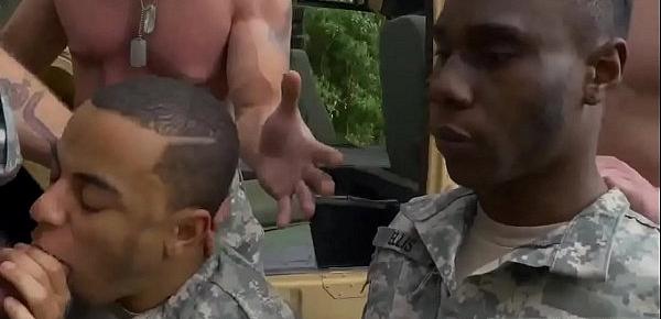  Army men big cocks video and free download gay sex military Him and